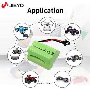 Jieyo <span class=keywords><strong>NIMH</strong></span> Batterie AA Größe 1,2 V 2000mAh NI-MH Wiederauf ladbare zylindrische Batterien Zelle Flat Top mit Laschen für Trimmer Rasierer - Product Image 6