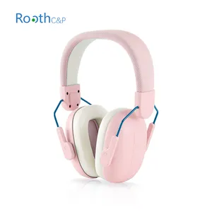 Headphone Toddler Teen Noise Reduce Portable Adjustable Earmuffs For Study Travel Show