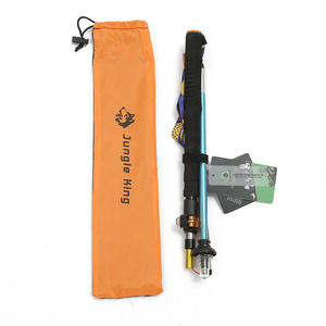 Bastón de Trekking Plegable de 5 Secciones de Aleación de Aluminio 7075A con Punta de Tungsteno, Bloqueo Rápido, Ajustable de 110-130 cm, Duradero y Portátil para Senderismo - Product Image 3