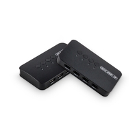 Commutateur KVM HDMI HD 4K USB2.0 4 entrées 1 sortie pour PC, ordinateur portable, moniteur, clavier, souris