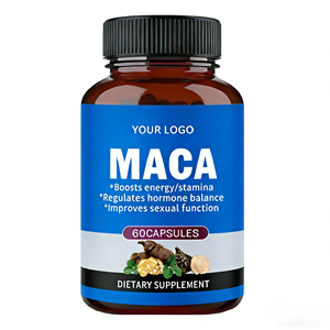 Cápsulas de Maca, Extracto Puro de Raíz de Maca Peruana, Suplemento para Aumentar la Energía, la Resistencia, la Vitalidad y el Equilibrio Hormonal para Hombres - Product Image 1