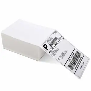Wholesale Pre-Printed Express Packing Shipping Address Scale Label Rolls Print