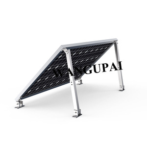 可调太阳能电池板倾斜安装支架倾斜安装三角架前腿后腿 - Product Image 1