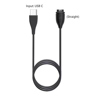 สายชาร์จ USB C ทดแทน ใช้ได้กับ <span class=keywords><strong>Garmin</strong></span> Vivoactive 3 4 <span class=keywords><strong>4S</strong></span> <span class=keywords><strong>Fenix</strong></span> 7 7S 7X 6S 6 6X 5S 5 5X Instinct 2 2S Venu 2 Plus - Product Image 1
