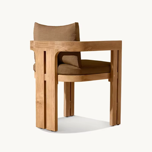 Ensemble <span class=keywords><strong>table</strong></span> <span class=keywords><strong>et</strong></span> <span class=keywords><strong>chaises</strong></span> modernes en teck massif, résistant à l'eau, pour extérieur, salle à manger, jardin, terrasses, villas, hôtels, cours. - Product Image 4