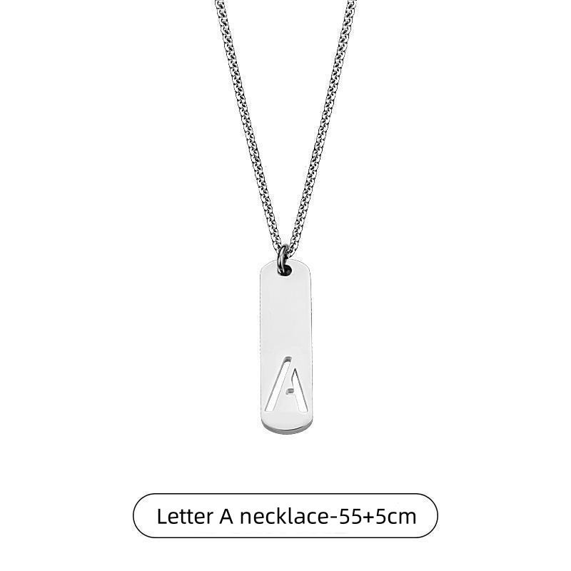 Letter A necklace-55+5cm