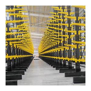 Scaffalature Industriali a Doppio Lato Impilabili in Acciaio di Alta Qualità per Magazzino, Scaffali a Sbalzo Resistenti per Esterni - Product Image 1