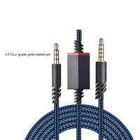 Kabel pengganti nilon Braide daya tahan untuk Astro A10 A30 A40 A50 kabel Headphone, untuk pita gamer profesional