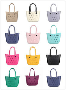 2023 nouvelles femmes <span class=keywords><strong>sac</strong></span> fourre-tout de luxe sacs à main Silicone plage étanche EVA <span class=keywords><strong>sac</strong></span> de plage - Product Image 6