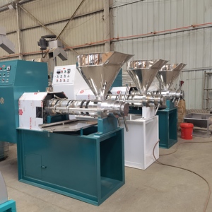 Soja y filtro de aceituna, mini semillas caseras automatizadas de Palma, costura de Semilla Negra, prensado de costura, prensa de aceite de segunda mano - Product Image 4