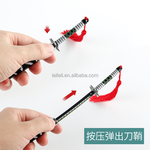 ดาบอะนิเมะป๊อปอัพทำจากอัลลอยด์ออกแบบได้ตามต้องการดาบอะนิเมะที่ใช้ตกแต่งด้วยดาบโลหะอนิเมะสำหรับฆ่าปีศาจ shinazugawa <span class=keywords><strong>sanemi</strong></span> - Product Image 5