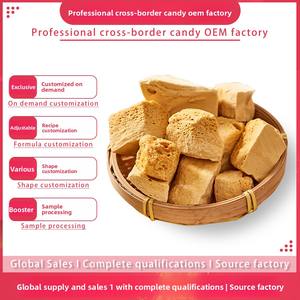Handmade Sour Honeycomb Malt <span class=keywords><strong>Candy</strong></span> Blocos Customizável OEM Exportação Transfronteiriça para Latte Coffee Snacks Companion <span class=keywords><strong>Mint</strong></span> Bulk - Product Image 3