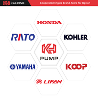Nettoyeur haute pression KUHONG KTB-N 41KW 3050PSI à haute efficacité, pompe à piston triplex OEM pour machine de lavage de voitures 220V 1000RPM