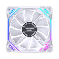 Ventilateur de refroidissement pour PC 120 mm ARGB à prix d'usine avec télécommande RF et LED pour boîtier d'ordinateur