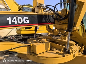 Niveleuse à roues Caterpillar 140G d'occasion à haut rendement, composants principaux inclus : moteur et pompe - Product Image 4
