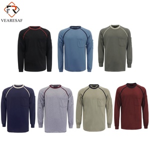 Magliette Ignifughe CAT2 Leggere Estive <span class=keywords><strong>per</strong></span> Saldatura con Collo a Girocollo In Good Shop FR - Product Image 4