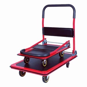 Carretilla de <span class=keywords><strong>Plataforma</strong></span> Plegable de Cuatro Ruedas, Adecuada <span class=keywords><strong>para</strong></span> Supermercados, Almacenes, Camiones de Carga, Industrial, Moderna, la <span class=keywords><strong>Mejor</strong></span> - Product Image 4