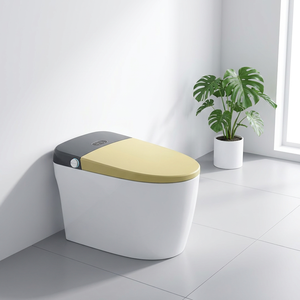 Offre Spéciale – <span class=keywords><strong>WC</strong></span> intelligent électrique à fixation au sol avec bidet intégré et chasse d'eau automatique pour salle de bain - Product Image 1