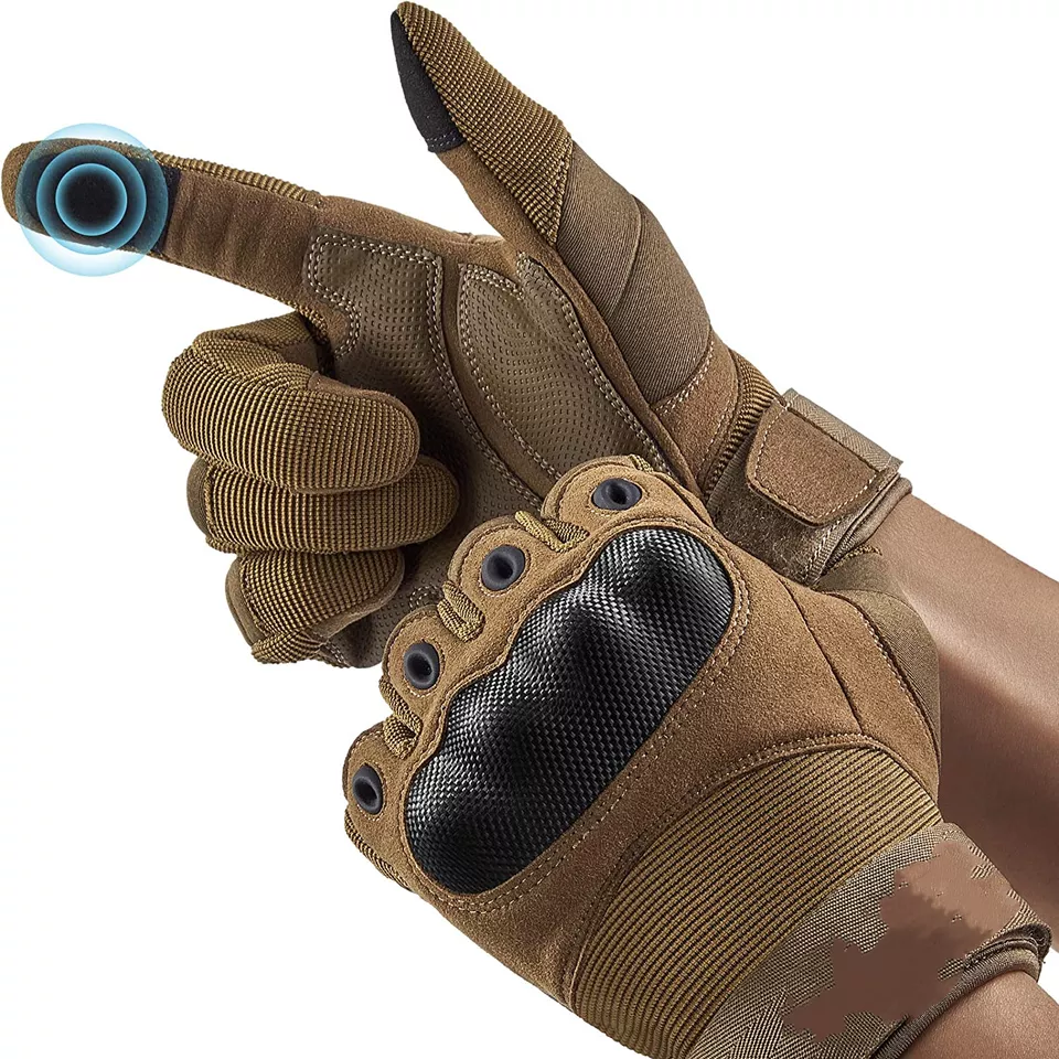 Оптовая продажа, защитные ударопрочные зимние тактические перчатки на весь палец