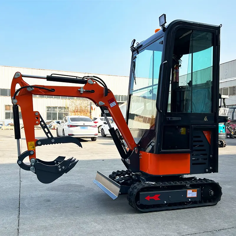 AWY10 type 7.6kw 1ton cheap mini small excavator for sale overall Dimension( LxWxH) 2750*930*2250mm