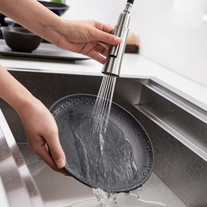 High Quality 304 Stainless Steel Pull-Out Desk Mounted <strong>Kitchen</strong> Sink <strong>Faucet</strong> Pull Down <strong>Sprayer</strong> Tap <strong>Kitchen</strong> Sink <strong>Faucet</strong> Basin - Product Image 2