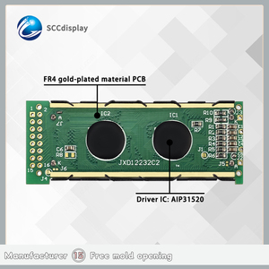 Hoge Standaard Monochrome 122*32 Grafische Dot Matrix Lcm Module Jxd12232c2 Fstn Industriële Controle Hoge Helderheid <span class=keywords><strong>Lcd</strong></span>-Scherm Cob - Product Image 3