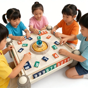 เกมกระดานสำหรับครอบครัว ลดราคาพิเศษ เกมกระดานลายตารางหมากรุก สำหรับเด็ก เสริมพัฒนาการ ฝึกตรรกะ ปริศนา และกิจกรรมการเรียนรู้ - Product Image 1