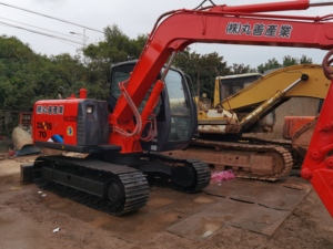 Excavadora Usada Hitachi ZX70 de 7 Toneladas, Mini Excavadora con Pocas Horas de Uso, Excavadora Hidráulica Original Japonesa para Construcción y Paisajismo - Product Image 6