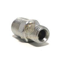 159239 sumber pabrik selang semprot konektor fitting 3/8 "by 1/2" selang pasangan puting ganda untuk senapan koneksi barel