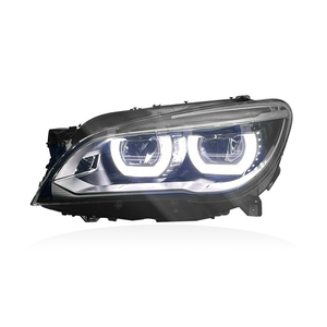 Fari LED Plug-and-Play Modificati per BMW Serie <span class=keywords><strong>7</strong></span> F01 F02 09-15, Sostituzione Fari Alogeni e Xenon, Luci Diurne DRL - Product Image 2