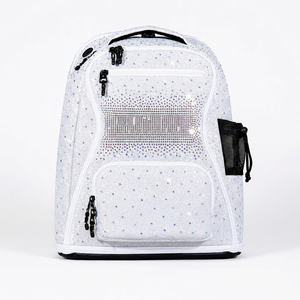 Mochila Deportiva Impermeable de Poliéster con Cierre y Pedrería Brillante, Logotipo Personalizado, para Animadoras, Casual, Escolar, de Viaje, para Uso Diario - Product Image 1