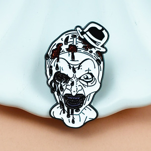 Broche Halloween Horreur <span class=keywords><strong>Zombie</strong></span>, Accessoire de Costume pour Enfants, Badge Décoratif en Alliage de Dessin Animé de Niche - Product Image 2