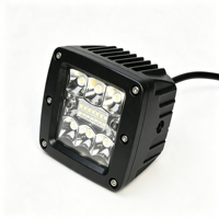 Projecteur de travail LED rectangulaire 3,3 pouces 39W, étanche IP68, 12-48V, 2650 Lumens, lampe auxiliaire de conduite pour voiture tout-terrain, camion, chariot élévateur