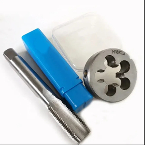 Juego de Machos y Terrajas, Machos de Acero Rápido de Ranura Recta + Terrajas de Acero de Aleación, Tamaños: M8, M10, M12, M14, M16, M18, M20 - Product Image 6