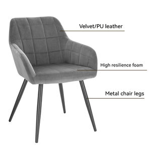 Chaises de salle à manger de style italien, rembourrage, fournitures hôtelières, style transitionnel, pour la salle à manger familiale - Product Image 5