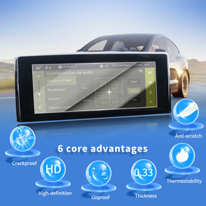 Autocollants de protection d'écran pour CITROEN C3 AIRCROSS 2026, <span class=keywords><strong>film</strong></span> en verre trempé, accessoires multimédias Carplay pour véhicule, vente en gros - Product Image 2