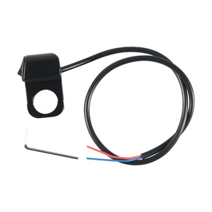 Interruptor de luz para manillar de motocicleta, interruptor de palanca de 2 vías con cables para actualización y reequipamiento, colocación izquierda - Product Image 5