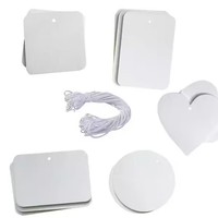 10 en ensemble Sublimation blanc désodorisant feuilles Rectangle carré rond coeur forme tissu cartes pour voiture maison décor intérieur