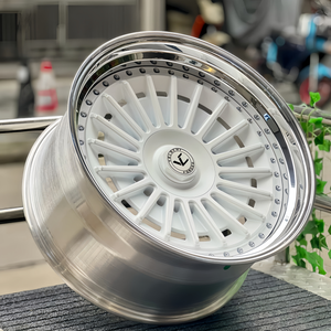 Rines Forjados de Aleación de Aluminio Personalizados de 2 Piezas, Color Pulido, de 18, 19, 20 y 21 Pulgadas, 5x112 5x120, para Chevrolet, <span class=keywords><strong>BMW</strong></span>, Benz - Product Image 2