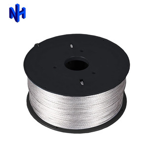 Alambre de aleación de aluminio trenzado para cerca eléctrica, alambre multi 1,6mm 1000m para granja o casa con buena resistencia, sin óxido - Product Image 3