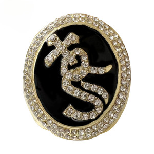 Anillo de Campeonato de Béisbol de los Chicago Sox 2005, Estilo Hiphop, Chapado en Oro, Aleación Ecológica, Joyería al por Mayor - Product Image 2