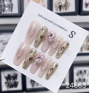 High-quality 3d False <strong>Nails</strong> Press on <strong>Design</strong> <strong>French</strong> Style False <strong>Nails</strong> Color Gel Press on <strong>Nails</strong> - Product Image 6