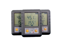 Thermomètre numérique à 2 canaux avec enregistreur de données de température NTC et écran LCD pour la surveillance environnementale des salles de serveurs et des laboratoires