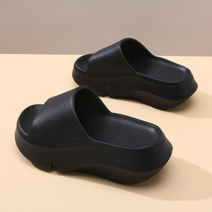 Sandalias de mujer con suela gruesa de EVA, que aumentan la altura, con punta abierta, transpirables, antideslizantes y resistentes al desgaste, para verano. - Product Image 2