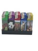 50 pièces de briquets électroniques jetables en plastique pour cigarettes, 50 pièces/boîte, en vente