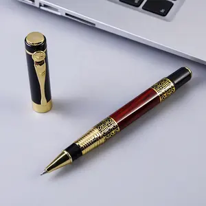 Hochwertige klassische Stift benutzer definierte Marke Business Luxus Metall Roller Pen Geschenk artikel