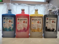 Cartuchos de tinta solvente para impresora Galaxy T Eco, para cabezales de impresión DX4, DX5, DX7, excelente calidad, último embalaje