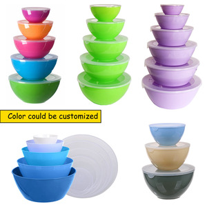 Ensemble de saladiers en plastique <span class=keywords><strong>pour</strong></span> bébé avec couvercle <span class=keywords><strong>pour</strong></span> la cuisson de la <span class=keywords><strong>salade</strong></span>, le service de la <span class=keywords><strong>salade</strong></span>, la soupe et le stockage des fruits. - Product Image 3