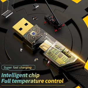 2M A50JJ Cable de carga USB 4 en 1 Aleación de zinc Convertible Metal PD 65W Cable DE <span class=keywords><strong>DATOS</strong></span> multifunción Cargador de teléfono PD 27W Línea de <span class=keywords><strong>datos</strong></span> - Product Image 2