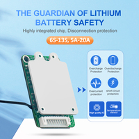 Sistema de gestión de batería de alta calidad 24V/36V/48V BMS 7S 8S 10S 13S 5A 10A 15A 20A LiFePO4 li-ion BMS